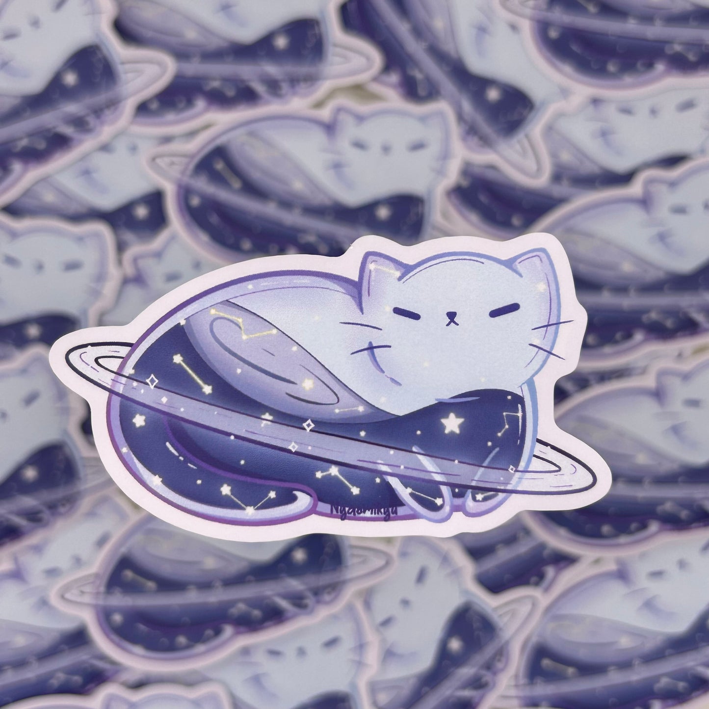 Planet Cat Sticker