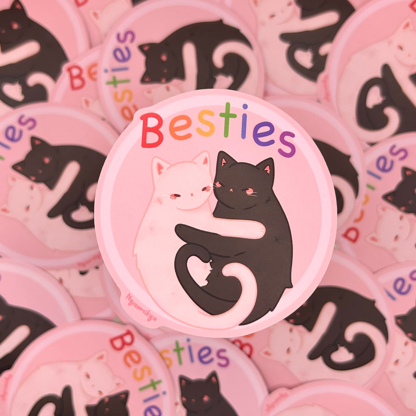 Besties Cats Sticker