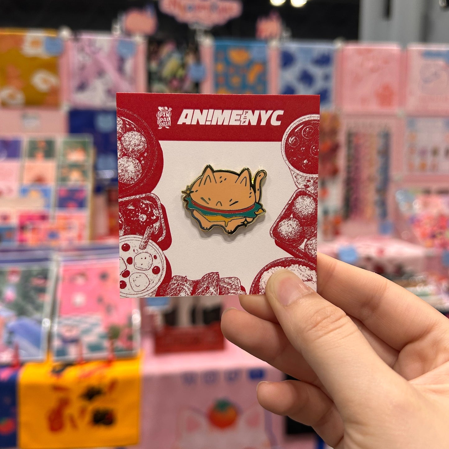 Borga Cat Enamel Pin