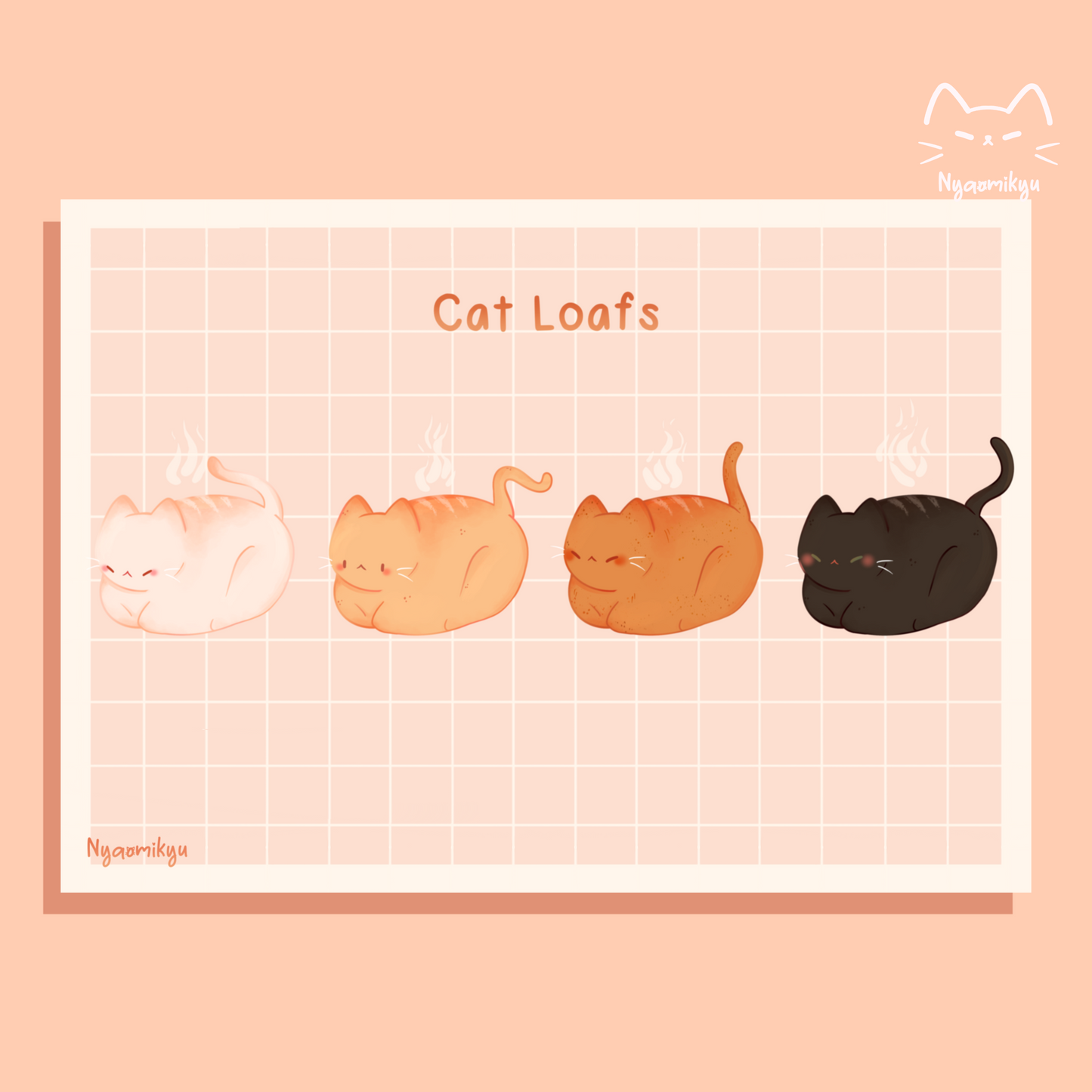 Cat Loafs Print