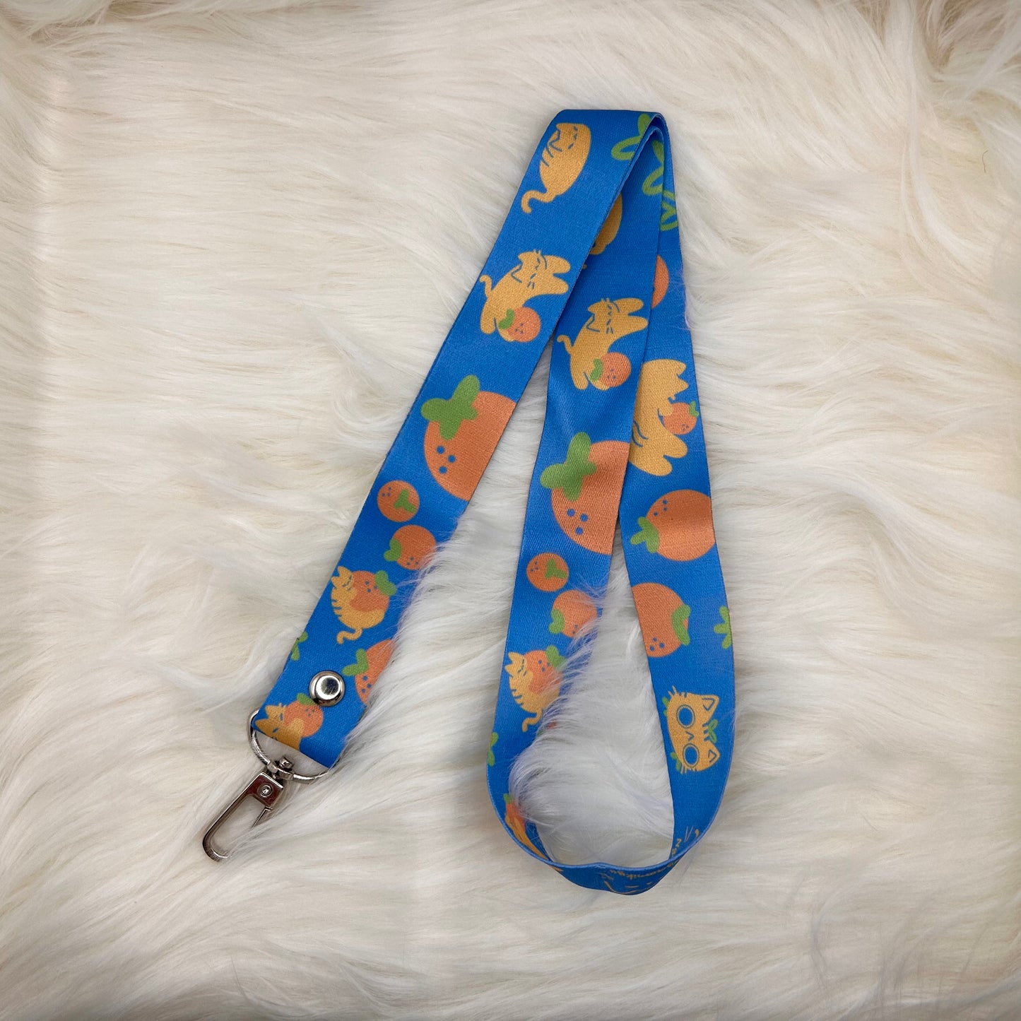 Mikan Cats Lanyard