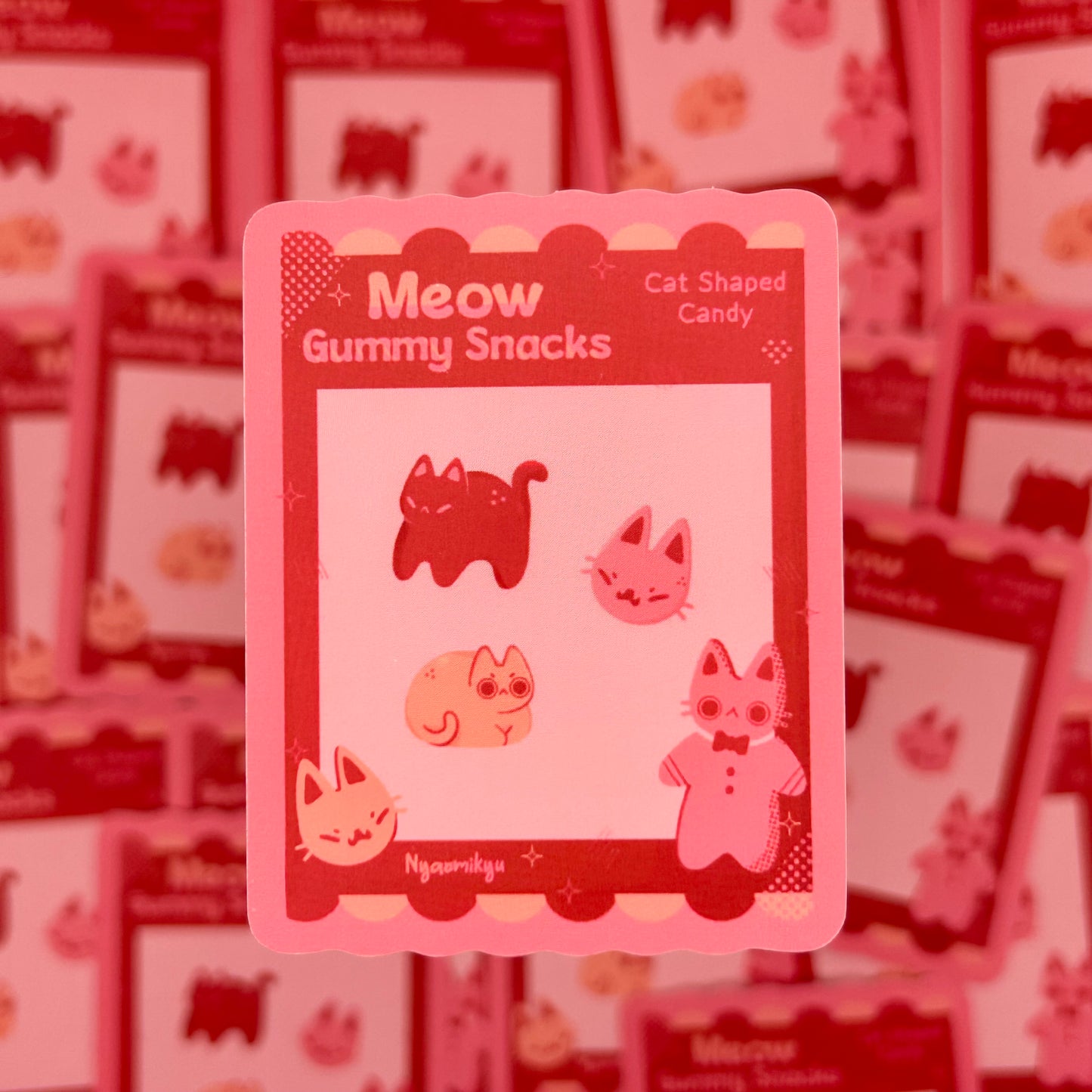 Gummy Cats Sticker