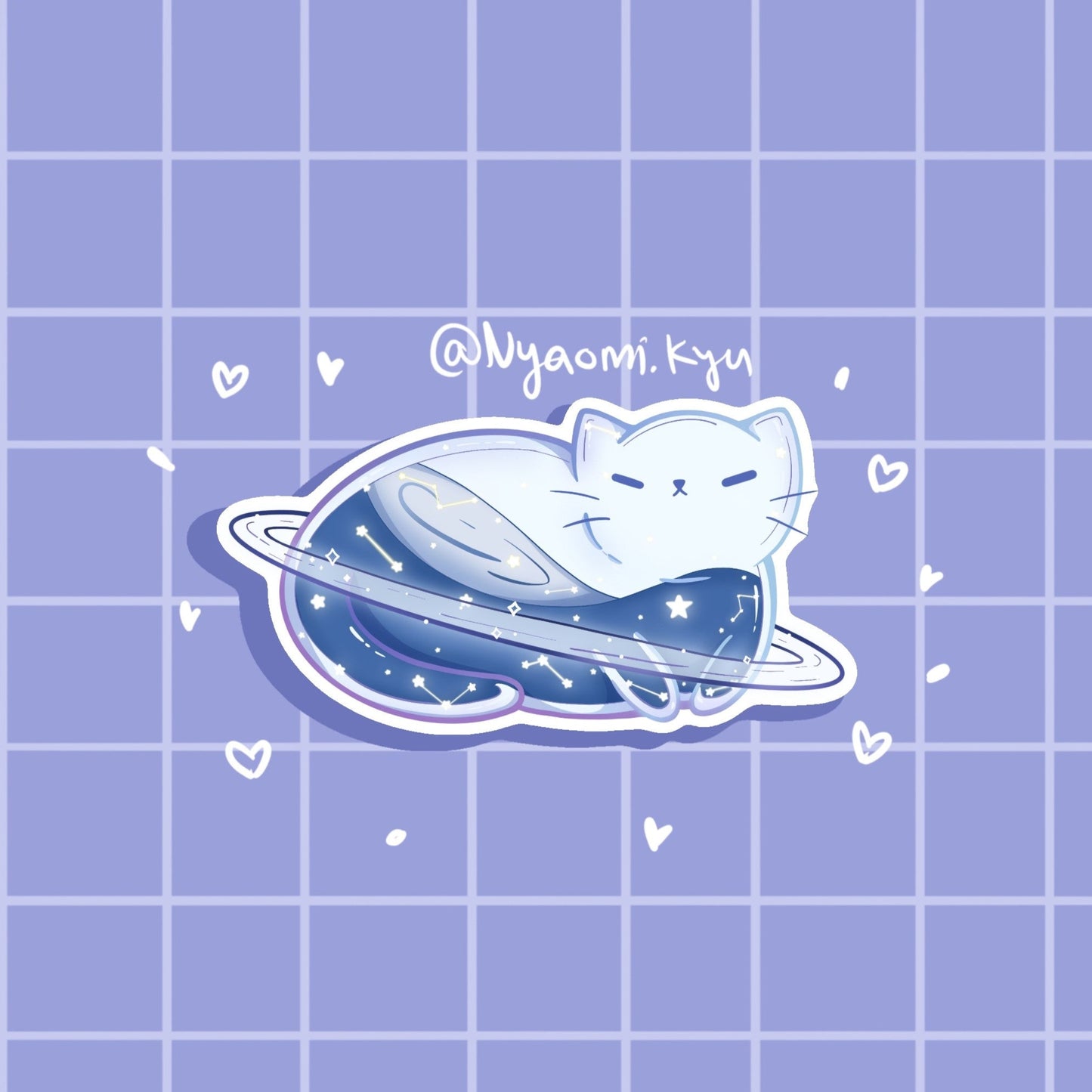 Planet Cat Sticker