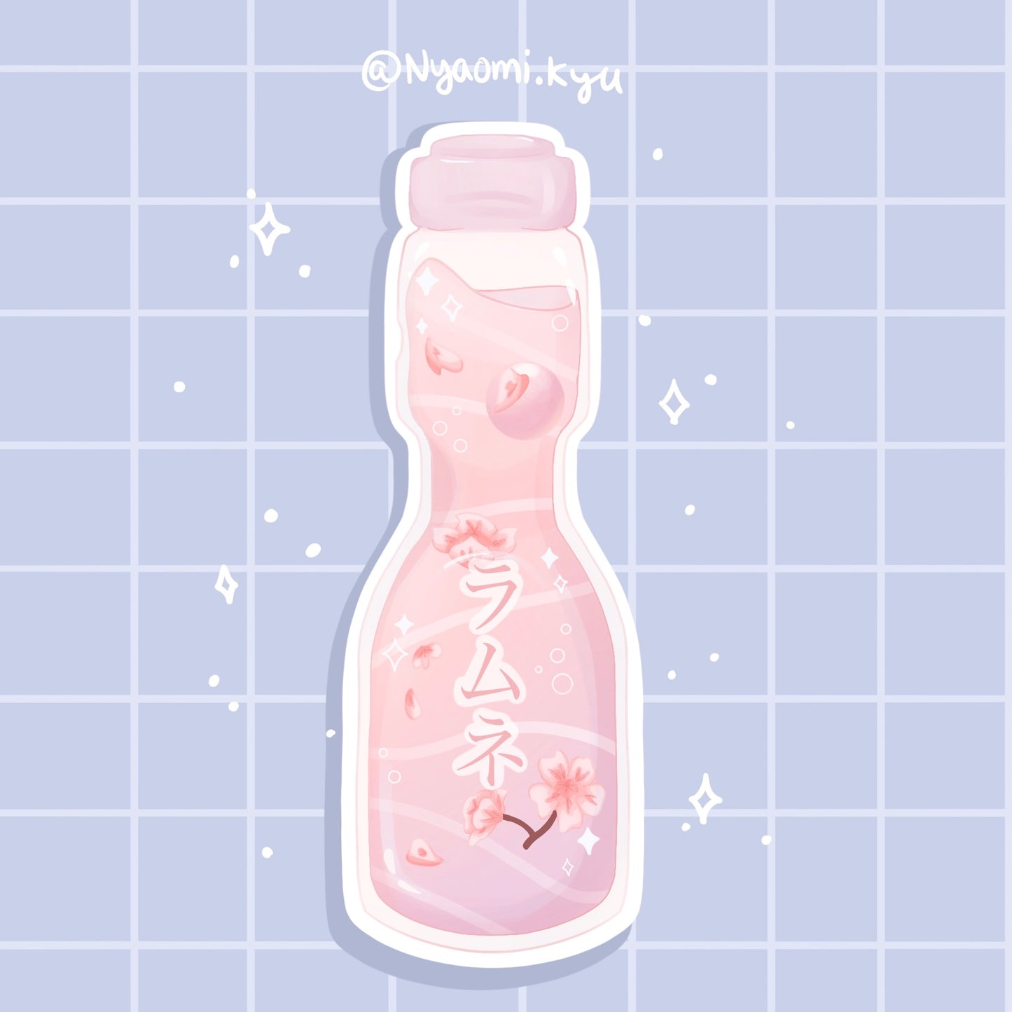 Sakura Ramune Sticker