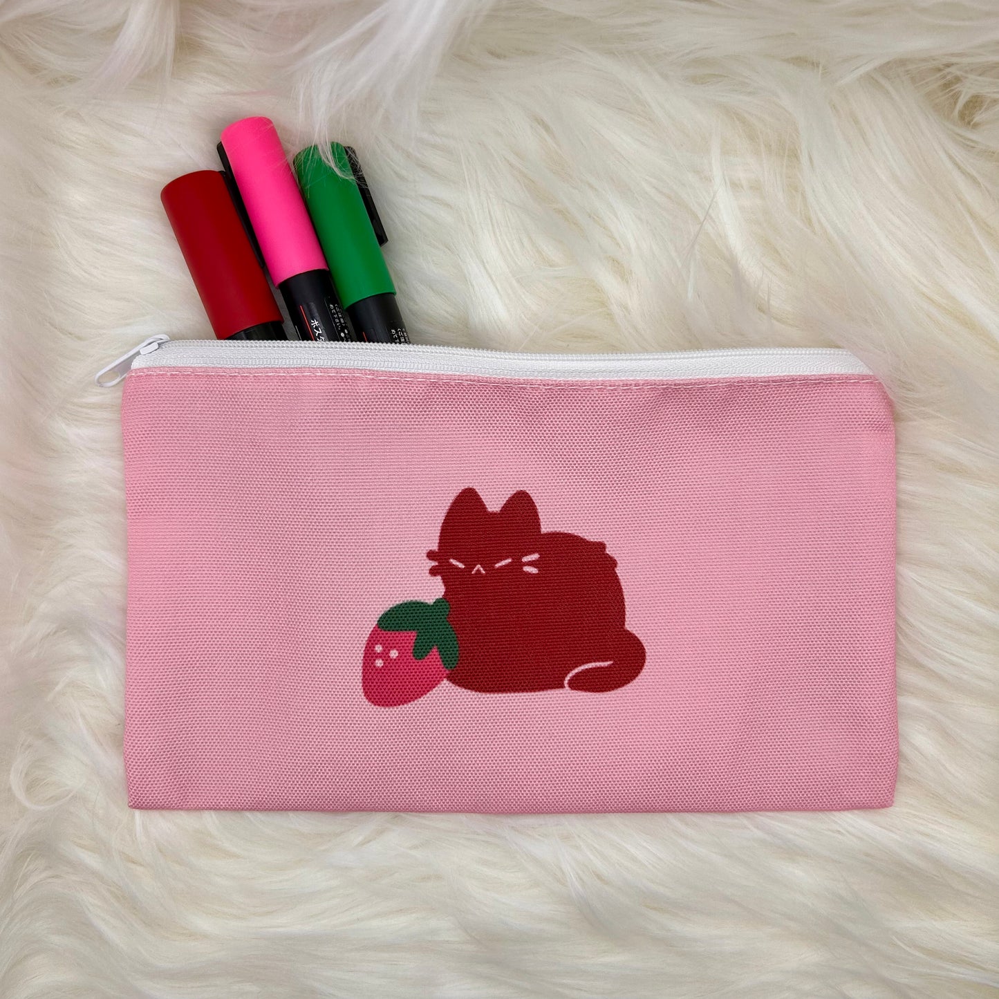 Strawberry Cats Pouch