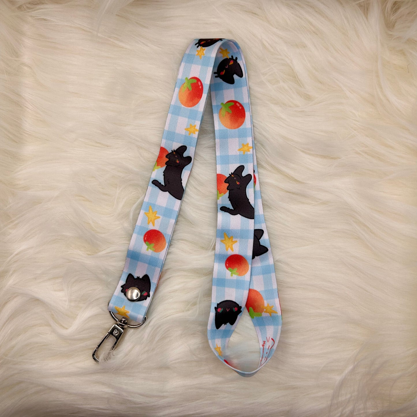 Tomato Cats Lanyard
