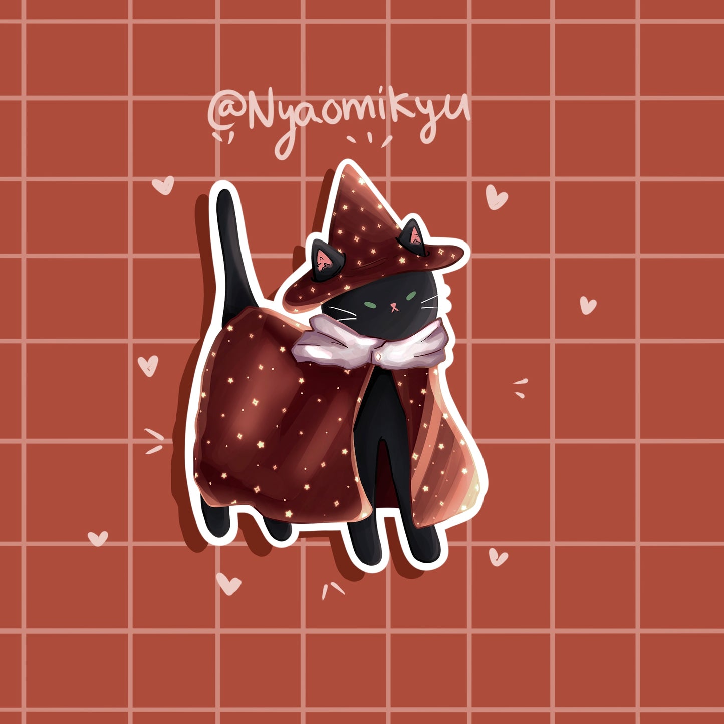 Wizard Cat Sticker