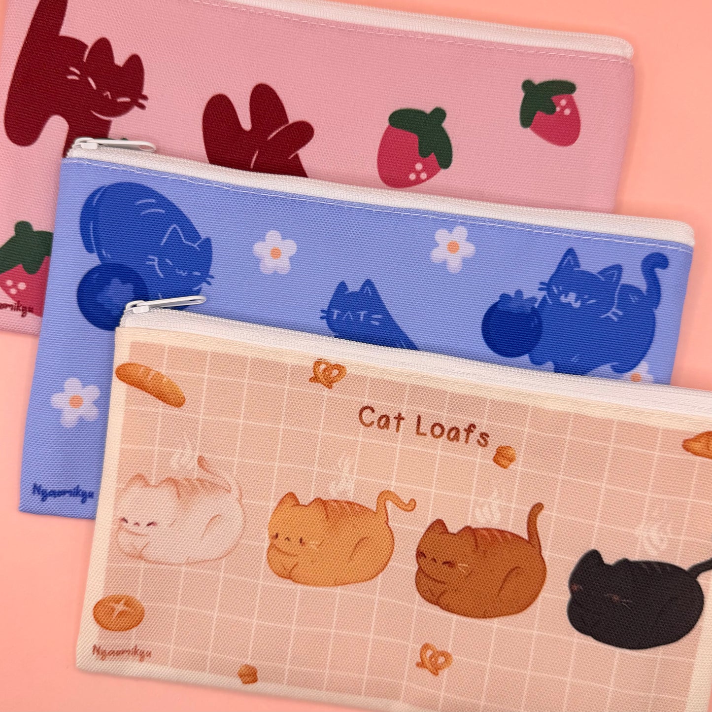 Cat Loafs Pouch