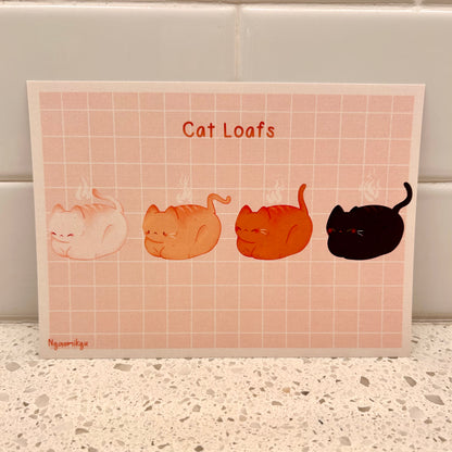 Cat Loafs Print