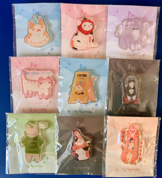 Acrylic Pins