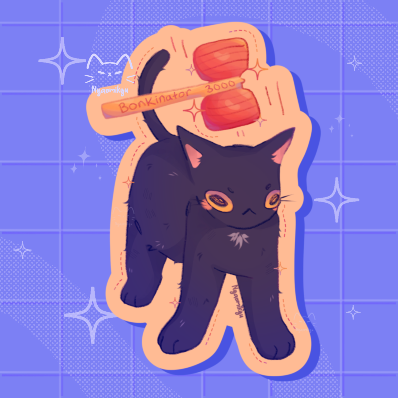Bonk Cat Sticker