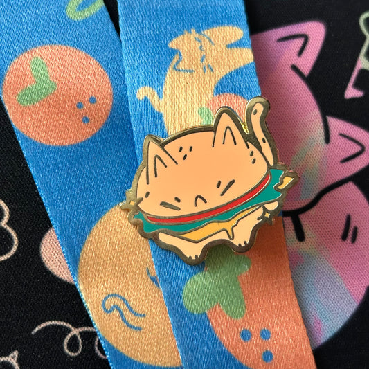 Borga Cat Enamel Pin