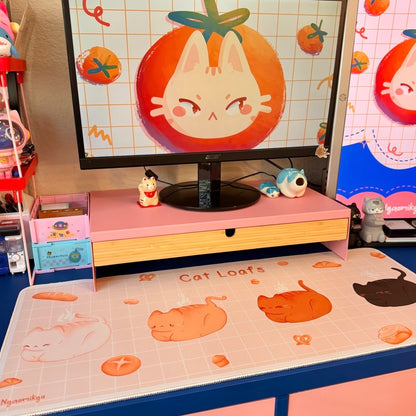 Loaf Cats Desk Mat