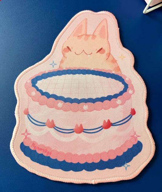 Pink Cake Mouse Pad