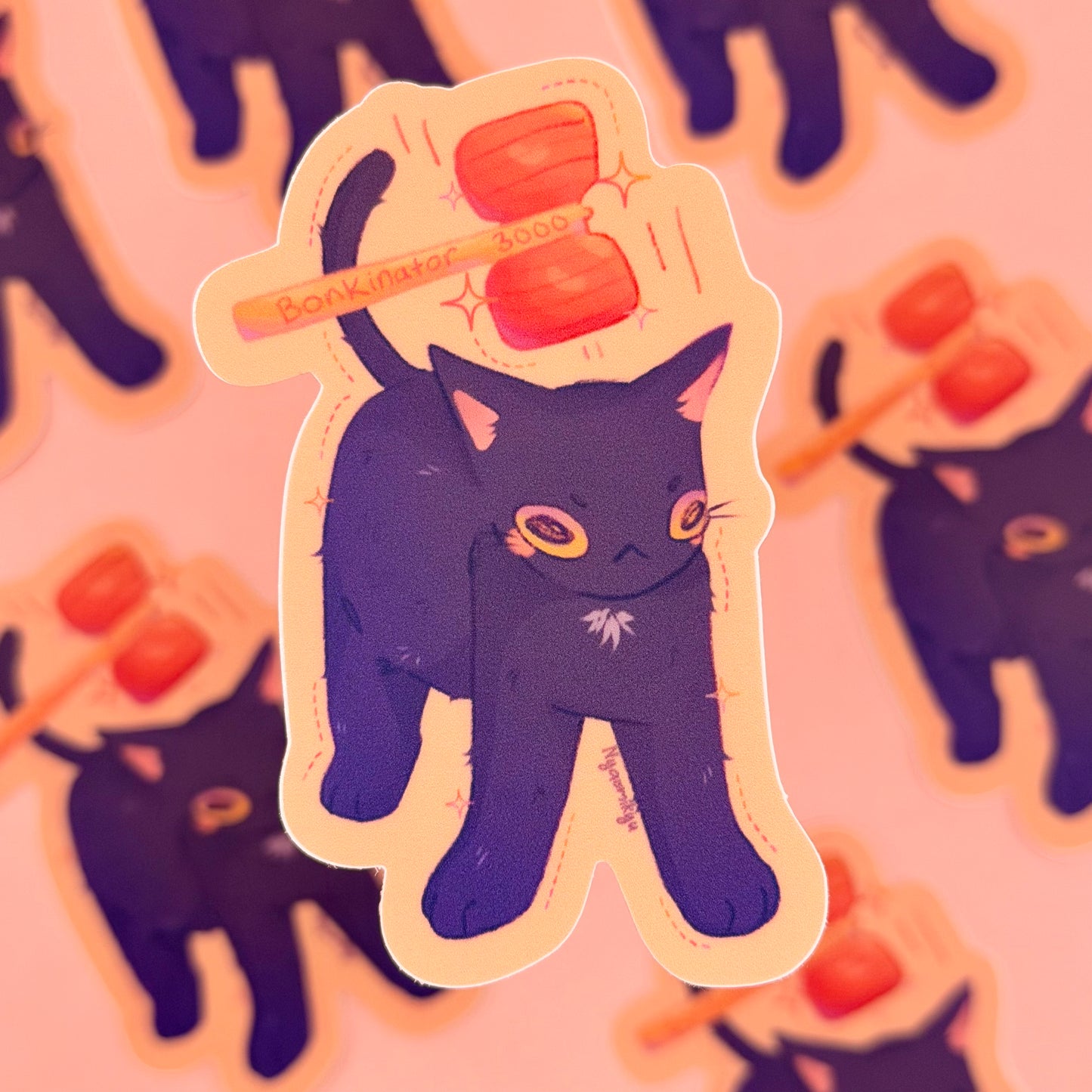 Bonk Cat Sticker
