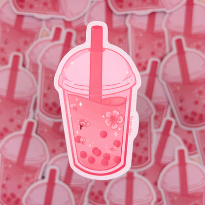 Sakura Boba Sticker