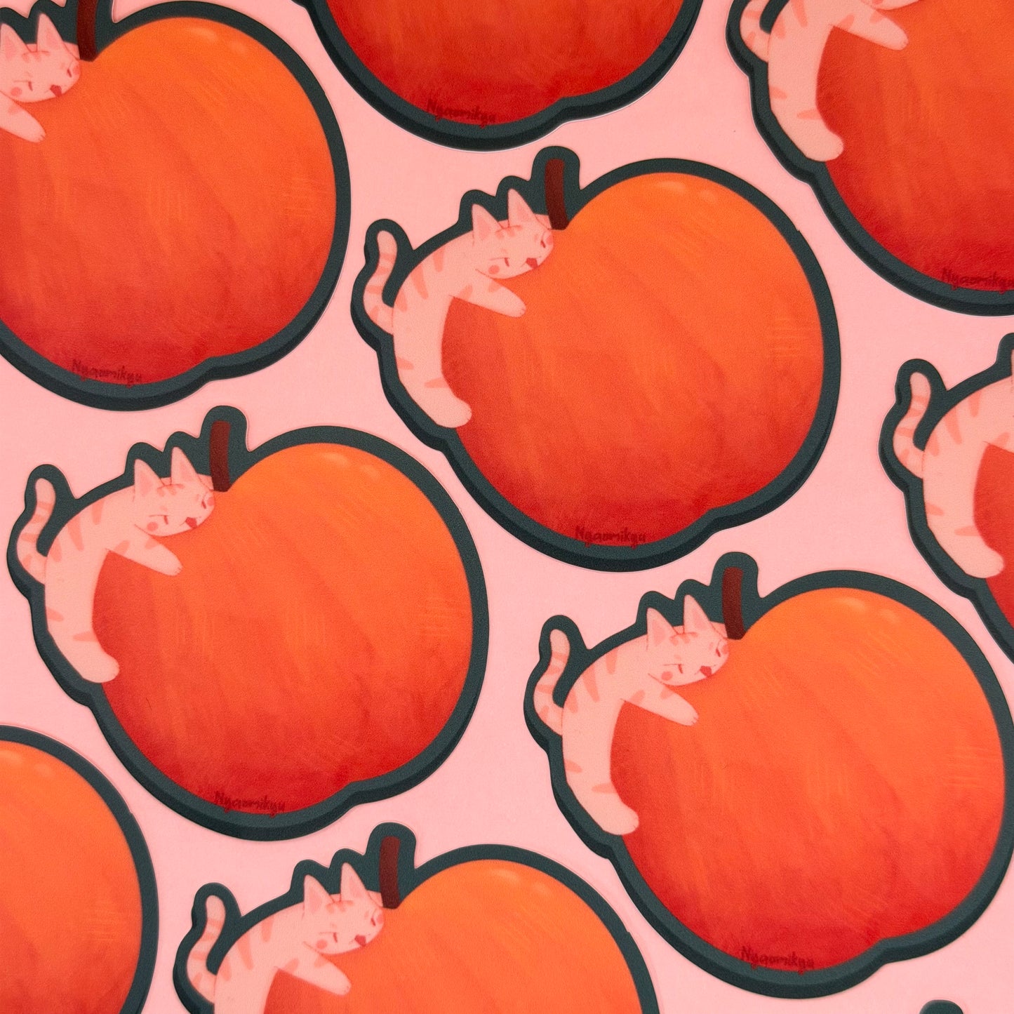 The Big Apple Cat Sticker