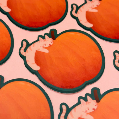 The Big Apple Cat Sticker