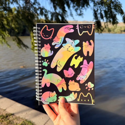 Rainbow Cats Sticker Book
