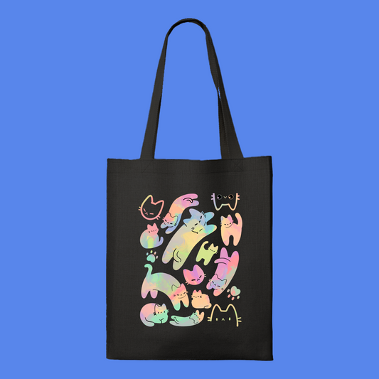 Rainbow Cats Tote Bag