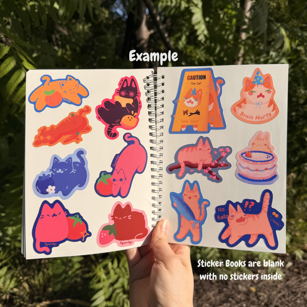 Bread Cats Sticker Book