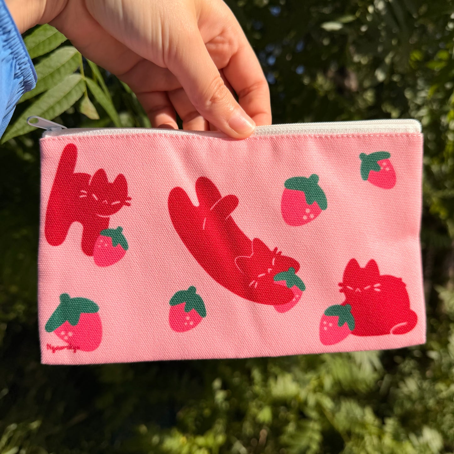 Strawberry Cats Pouch