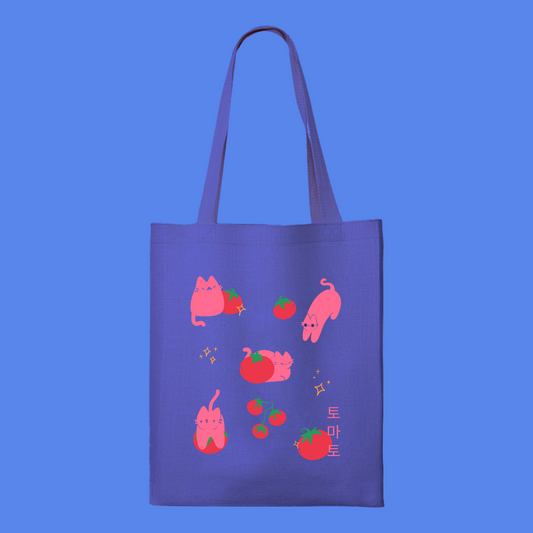 Tomato Cats Tote Bag