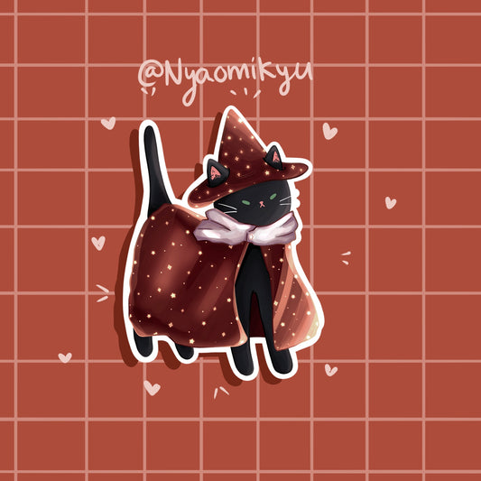 Wizard Cat Sticker