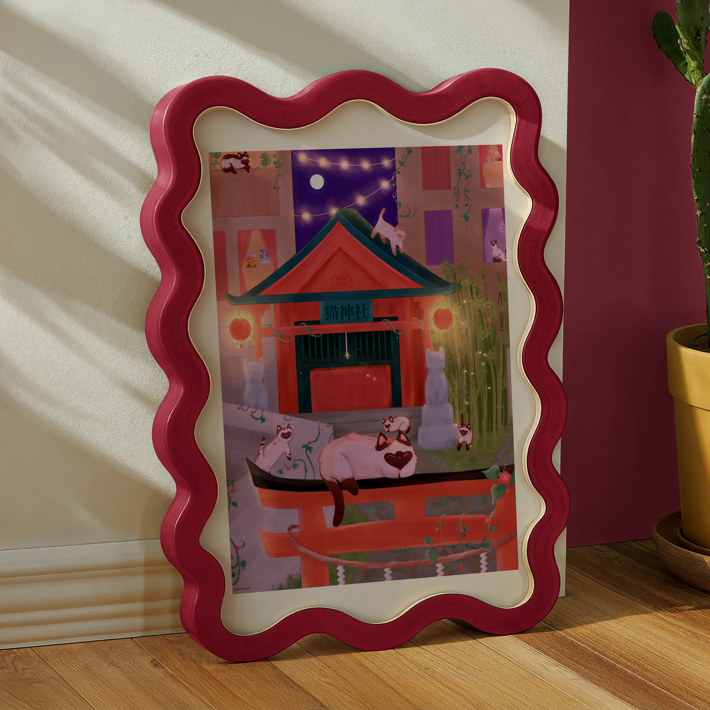 Shrine Cats Print