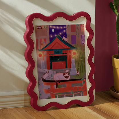 Shrine Cats Print